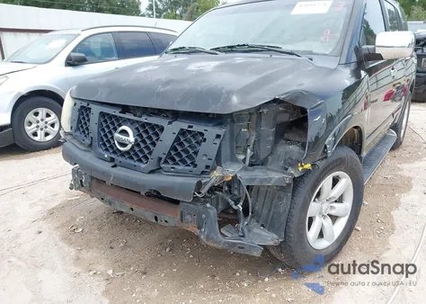 2011 Nissan Armada Sv из США, поврежденный, VIN 5N1BA0ND6BN621116